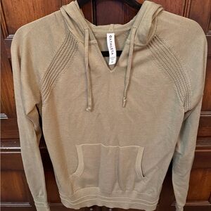 Lululemon Athletica Tan V-Neck Sweater